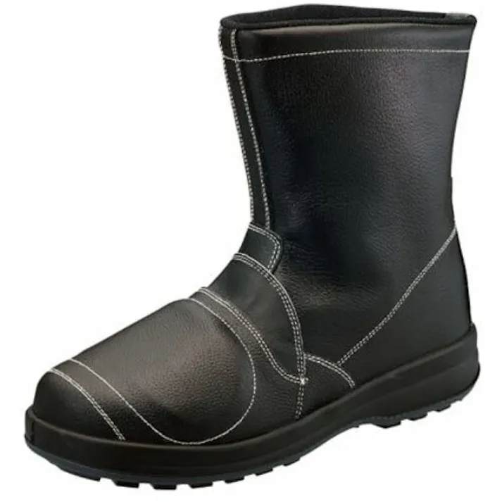 【CAINZ-DASH】シモン 安全靴 半長靴 甲プロ付 WS44半長靴甲プロ内蔵 27.0cm WS44KOUPRO-270【別送品】