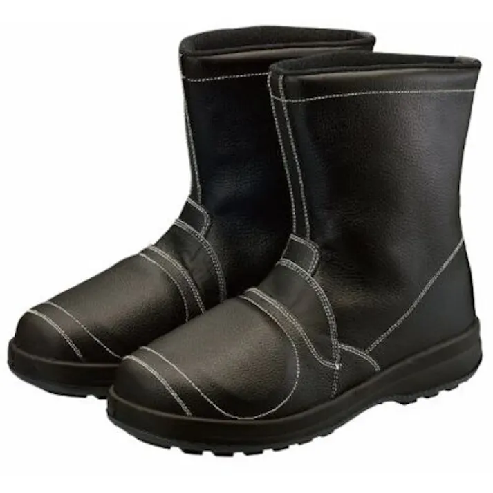 【CAINZ-DASH】シモン 安全靴 半長靴 甲プロ付 WS44半長靴甲プロ内蔵 28.0cm WS44KOUPRO-280【別送品】