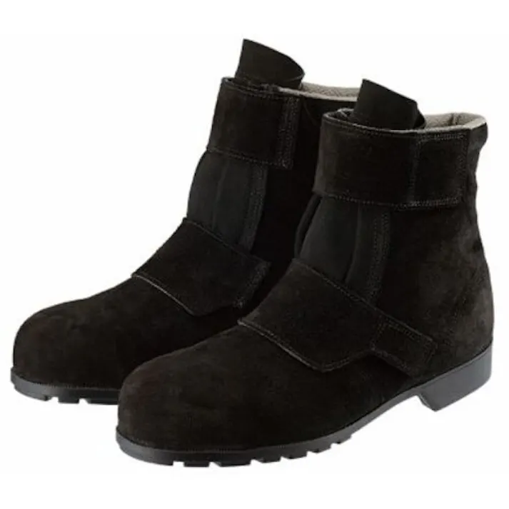 【CAINZ-DASH】シモン 安全靴 中編上 マジック式 528黒床靴 23.5cm 528BKT-23.5【別送品】