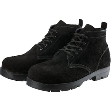 【CAINZ-DASH】シモン 耐熱安全編上靴ＨＩ２２黒床耐熱　２３．５ｃｍ HI22BKT-235【別送品】