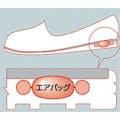 【CAINZ-DASH】シモン 静電作業靴　メッシュ靴　ＣＡ－６１　２５．５ｃｍ CA61-25.5【別送品】