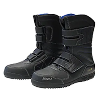 シモン 高所作業用 プロテクティブスニーカー マジック式 長靴 鳶技 S538黒 26.0cm