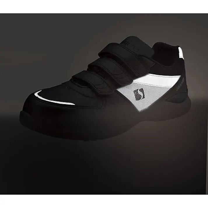 【CAINZ-DASH】シモン 軽量耐滑プロスニーカー KL511黒/ネイビー 29.0cm KL511BK/NV-29.0【別送品】