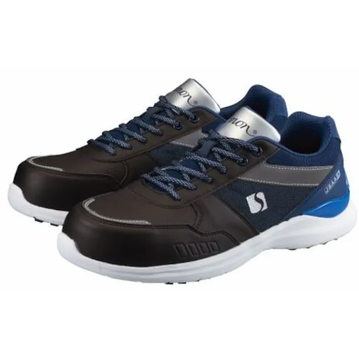 【CAINZ-DASH】シモン 軽量耐滑プロスニーカー KL511黒/ネイビー 23.0cm KL511BK/NV-23.0【別送品】