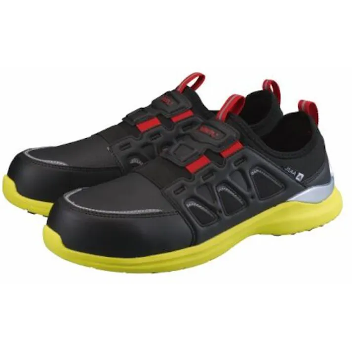 【CAINZ-DASH】シモン 軽量耐滑プロスニーカー KL517黒/イエロー 29.0cm KL517BK/YE-29.0【別送品】