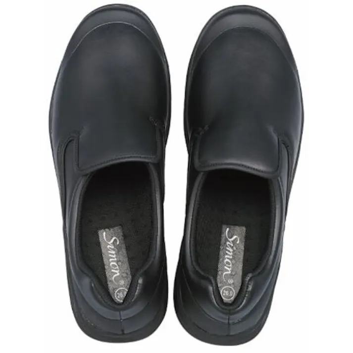 【CAINZ-DASH】シモン 耐滑・防菌・防カビ 厨房向けスニーカー SC117黒 29.0cm SC117BK-29.0【別送品】