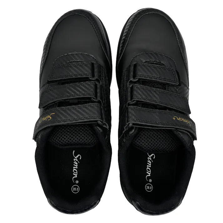 軽量耐滑スニーカー ブラック KN118 26.5cm