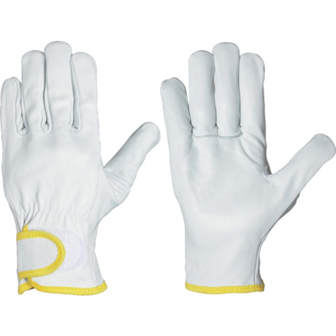 【CAINZ-DASH】シモン 牛本革手袋（袖口マジックタイプ）　ＣＧ７２３　ＬＬ CG723 LL【別送品】