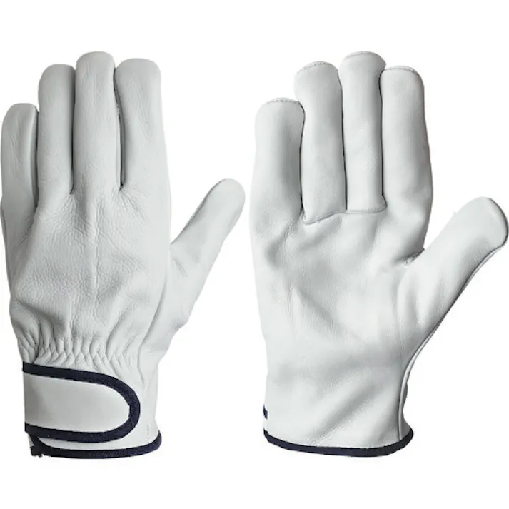 【CAINZ-DASH】シモン 牛本革手袋(袖口マジックタイプ) CGー725 L CG-725 L【別送品】