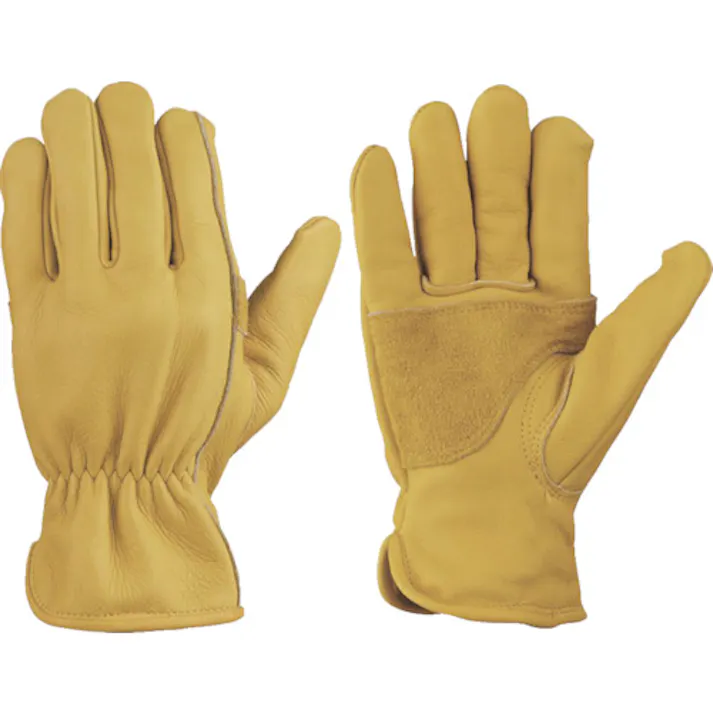 【CAINZ-DASH】シモン キャンプ・作業用 牛本革当付手袋 CG-990 Lサイズ CG-990【別送品】