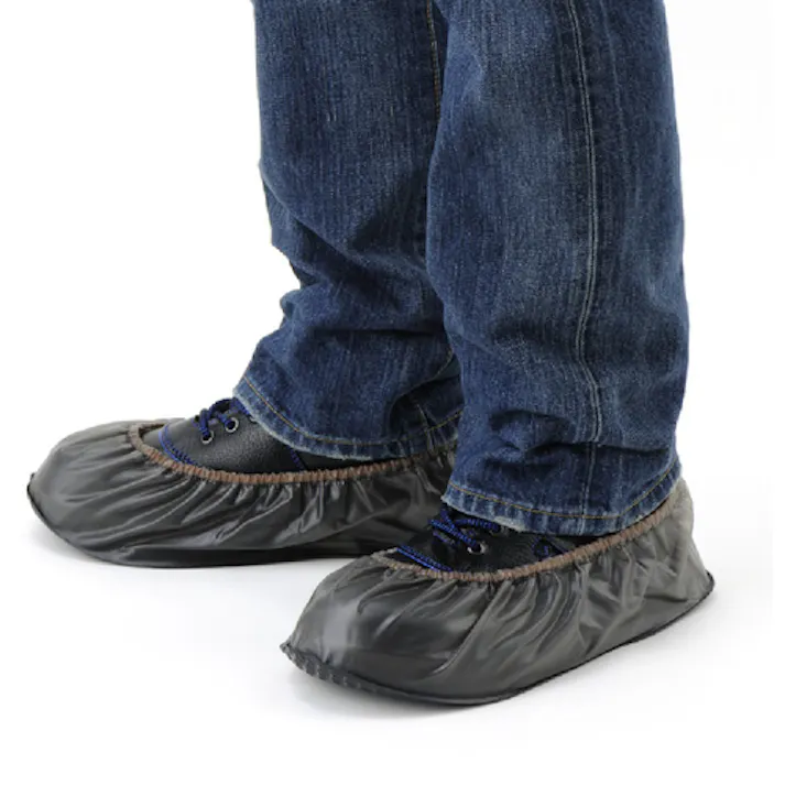 【CAINZ-DASH】シモン 靴カバー オーバーシューズ 黒 L OVERSHUES-B-L【別送品】