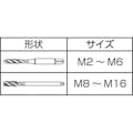 【CAINZ-DASH】イシハシ精工 ステンレス用スパイラルタップ　メートルねじ　Ｍ２Ｘ０．４ SPT-SUS-M2X0.4【別送品】