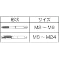 【CAINZ-DASH】イシハシ精工 ジェットタップ（ポイントタップ）メートルねじ・並目　Ｍ２．６Ｘ０．４５ JET-M2.6X0.45【別送品】