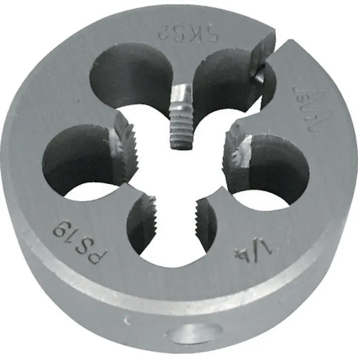 【CAINZ-DASH】イシハシ精工 管用ねじ切り丸ダイス PSねじ 38径 1/4PS IS-RD-38-PS014【別送品】