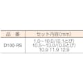 【CAINZ-DASH】イシハシ精工 ストレートドリル　１００本組セット（回転台付き） D100-RS【別送品】