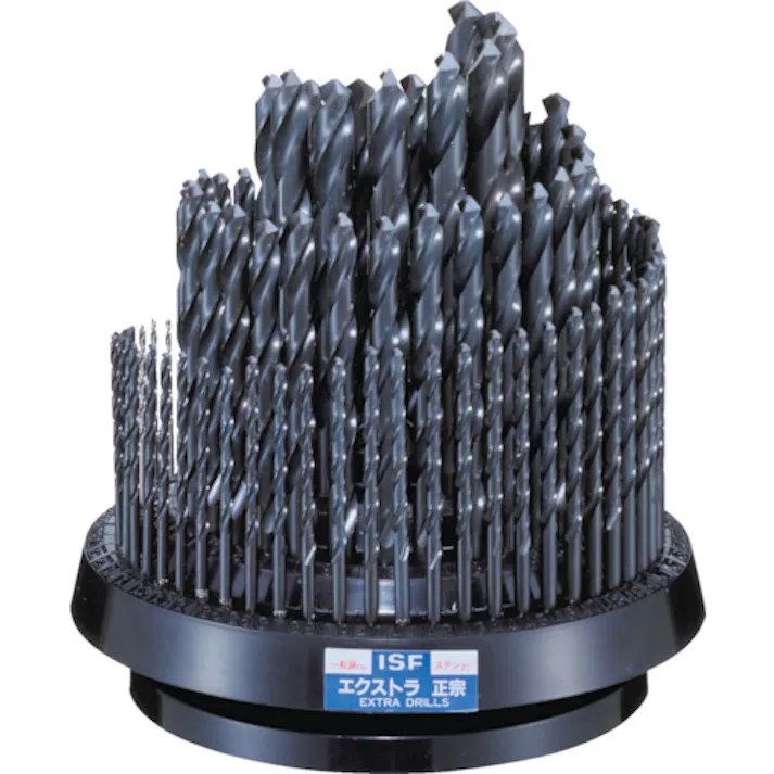 【CAINZ-DASH】イシハシ精工 エクストラ正宗ドリル 100本組セット(回転台付き) EXD-100RS【別送品】
