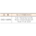 【CAINZ-DASH】イシハシ精工 エクストラ正宗ドリル　１００本組セット（回転台付き） EXD-100RS【別送品】