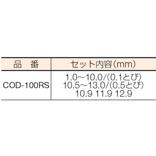 CAINZ-DASH】イシハシ精工 コバルト正宗ドリル １００本組セット（回転