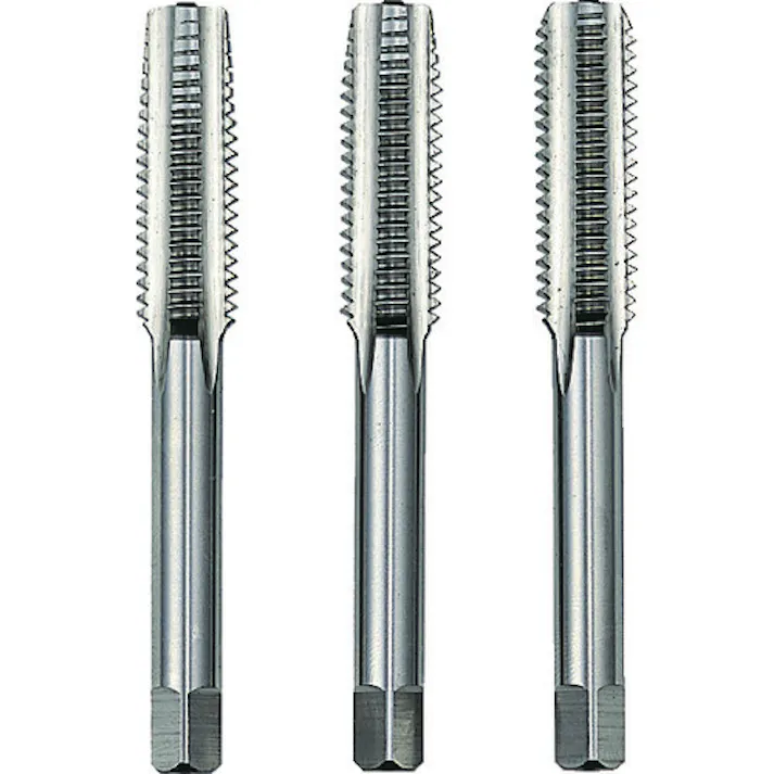 【CAINZ-DASH】イシハシ精工 パック入 SKSハンドタップ メートルねじ・並目 【3本組】 M14X2.0 (3本入) P-S-HT-M14X2.0-S【別送品】