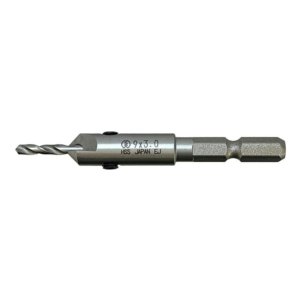 大西 六角軸ドリルカッター L15mm 9.0×3.0mm NO23-9030 | 電動工具