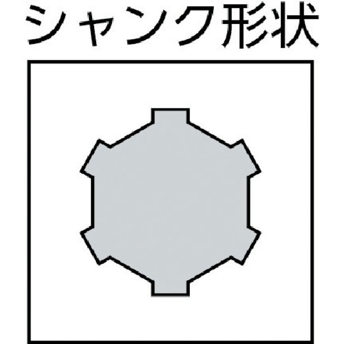 【CAINZ-DASH】大西工業 木工用ロングドリル　全長５００ｍｍタイプ　刃径２４．０ｍｍ NO7E-240【別送品】