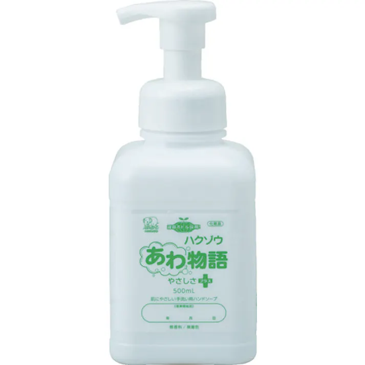 【CAINZ-DASH】ハクゾウメディカル ハンドソープ ハクゾウあわ物語 やさしさプラス 500ml 3001199【別送品】