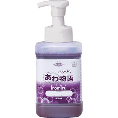 【CAINZ-DASH】ハクゾウメディカル ハクゾウあわ物語　ｉｒｏｍｉｒｕ　５００ｍｌ　ポンプ付 3002004【別送品】