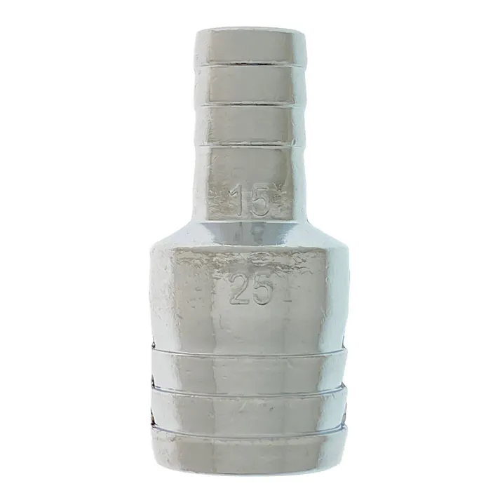 異径ホースニップル亜鉛製 25×15