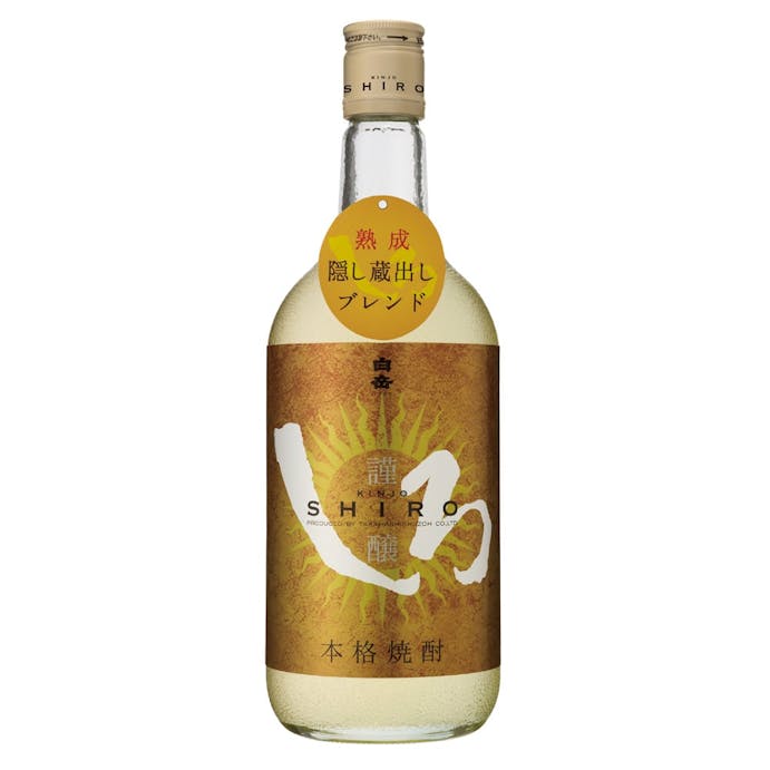 白岳 謹醸しろ 米 25度 720ml【別送品】