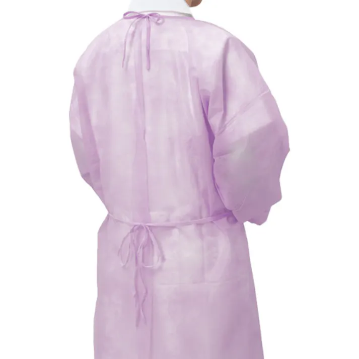 【CAINZ-DASH】竹虎 フェルラックNo.40(アイソレーションガウンフリー) ピンク 1枚×100袋 076421【別送品】