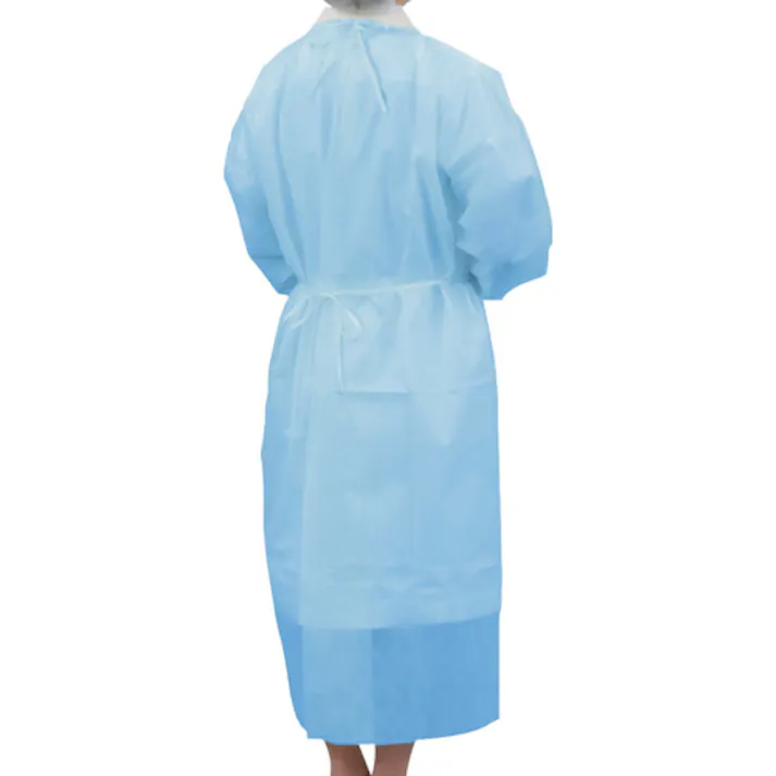 【CAINZ-DASH】竹虎 フェルラックNo.40(アイソレーションガウンフリー) ブルー 10枚×10袋 076520【別送品】