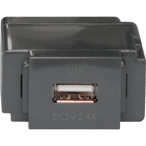ノア 組替式USBコンセント(グレー) N-USB0241GR コンセント ノア 組替式USBコンセント(グレー) N-USB0241GR コンセント