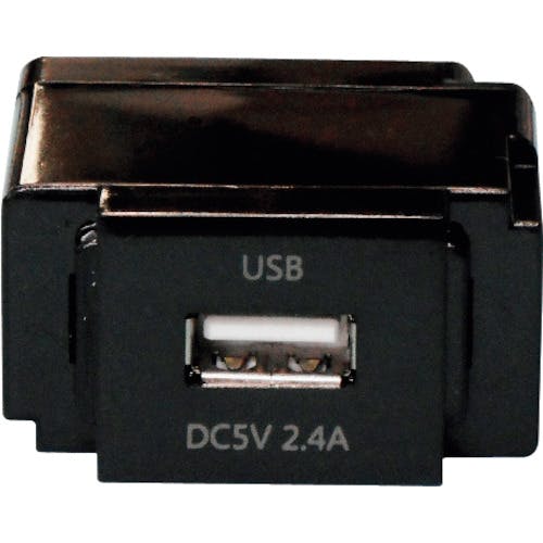 ノア 組替式USBコンセント(ブラック) N-USB0241BK コンセント ノア 組替式USBコンセント(ブラック) N-USB0241BK コンセント