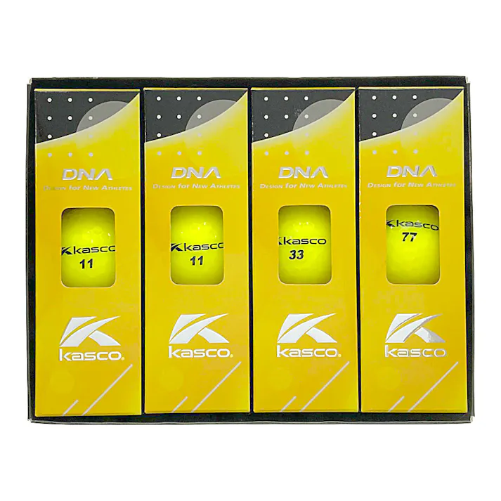 KASCO キャスコ ゴルフボール DNA イエロー 12球入