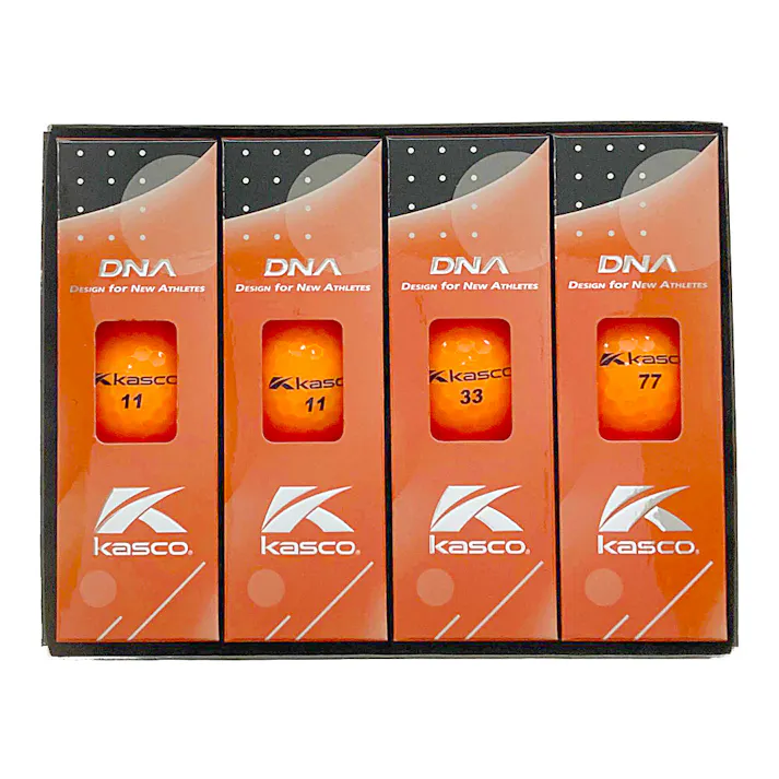 KASCO キャスコ ゴルフボール DNA オレンジ 12球入