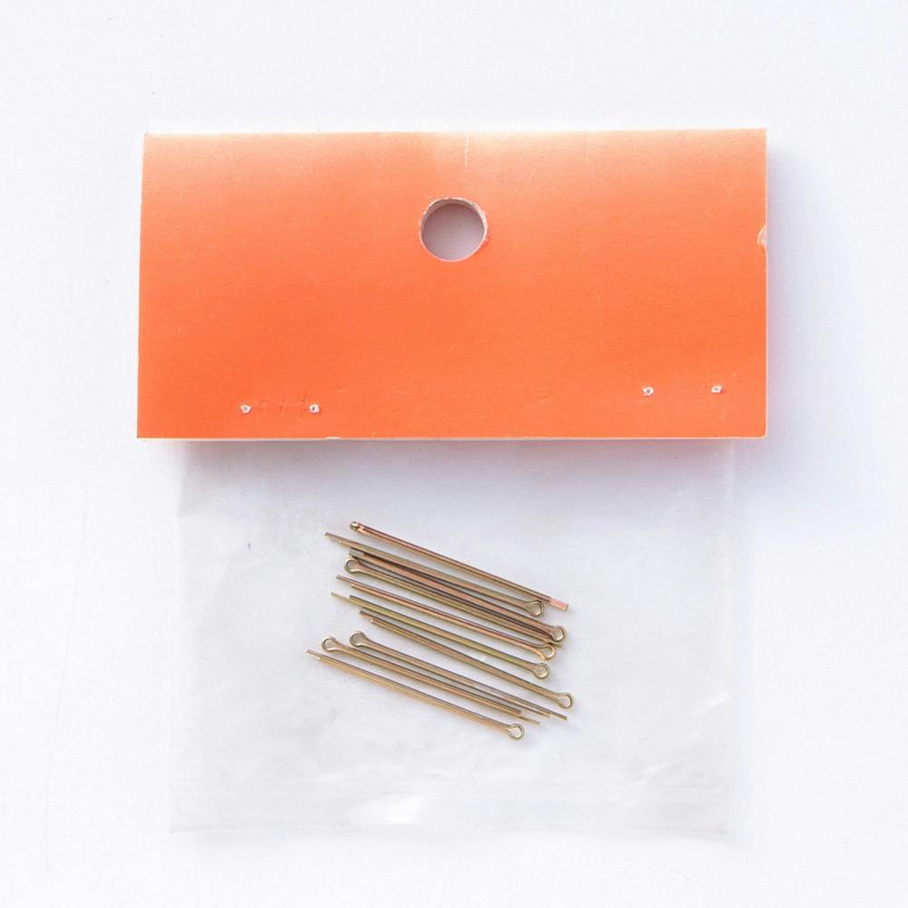 割ピンﾜﾘﾋﾟﾝ 5 X 45 標準(または鉄) ニッケル - ネジ・釘・金属素材