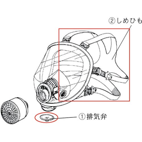 CAINZ-DASH】重松製作所 ＣＳ面体用しめひも（一般向け） IHHB403201【別送品】 | 保護具 | ホームセンター通販【カインズ】