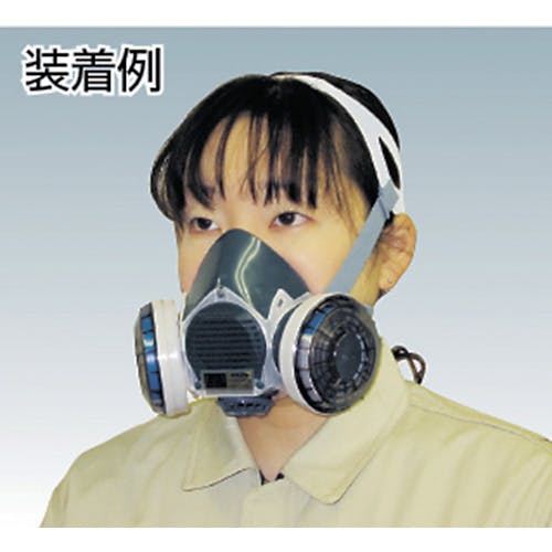CAINZ-DASH】重松製作所 防塵マスク（伝声器付）Ｕ２Ｗフィルタ使用 DR 