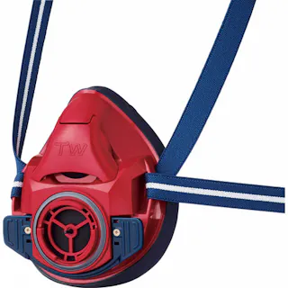 【CAINZ-DASH】重松製作所 防じん・防毒マスク TW01SC レッド L(11860) TW01SC-RD-L【別送品】