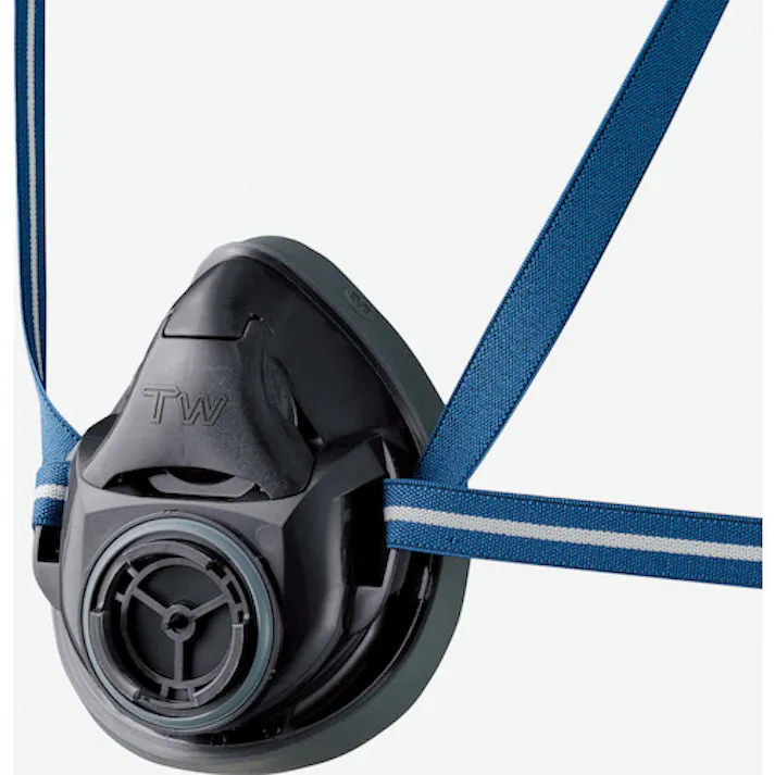 【CAINZ-DASH】重松製作所 防じん・防毒マスク TW01 烏羽色(からすばいろ) S(11926) TW01 BK(S) 11926【別送品】