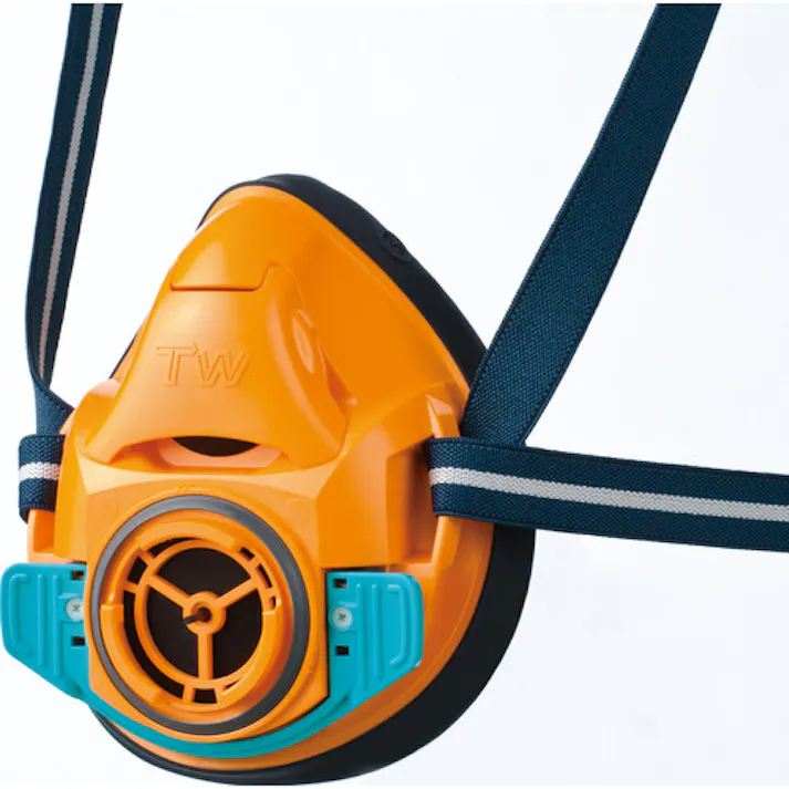 【CAINZ-DASH】重松製作所 防じん・防毒マスク TW01SC オレンジ L(11942) TW01SC-OR-L【別送品】