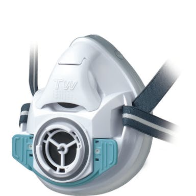 【CAINZ-DASH】重松製作所 防じん・防毒マスク　ＴＷ０１ＳＣ　ホワイト　Ｌ TW01SC-WH-L【別送品】