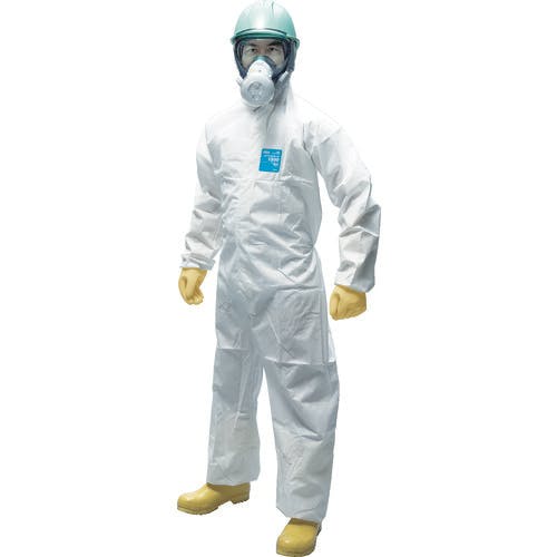 【CAINZ-DASH】重松製作所 全身化学防護服（使い捨て式）　マイクロガード１５００　Ｌ　（１０着入） MG1500-L【別送品】