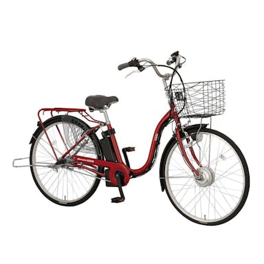 【自転車】《丸石サイクル》電動アシスト自転車 ビューアシスト 軽快車 26インチ T866 メタリックエンジ(販売終了)