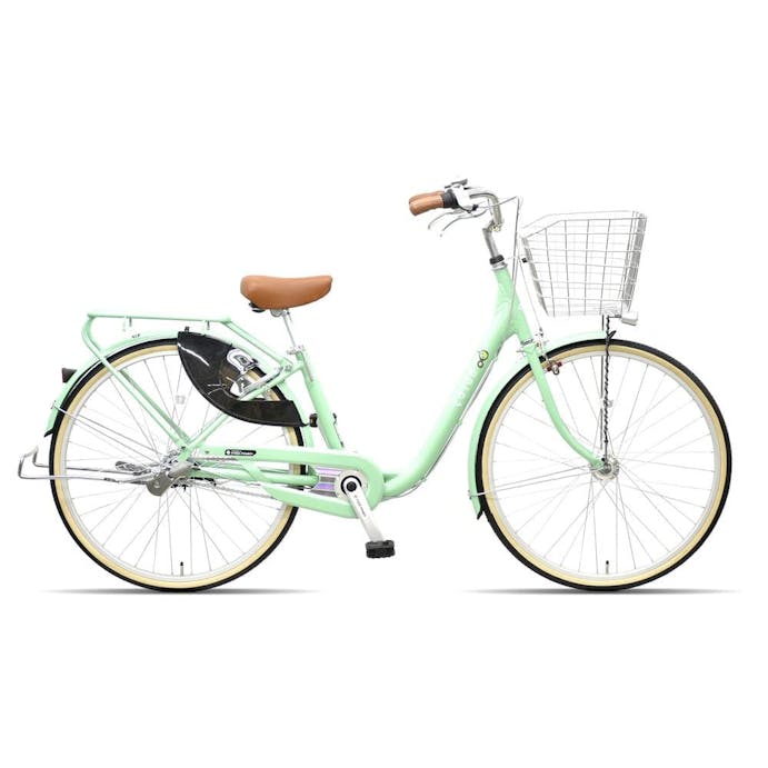 【自転車】《丸石サイクル》フリーパワーサラダS 26型 内装3段 S497 ミント(販売終了)