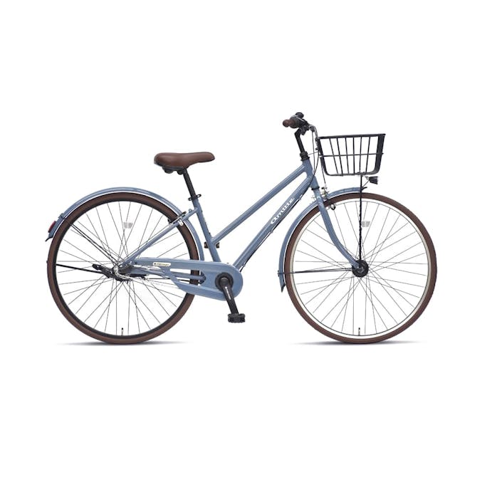 【自転車】《丸石サイクル》フリーパワー アミティ 27型 内装3段 S501 グレー(販売終了)
