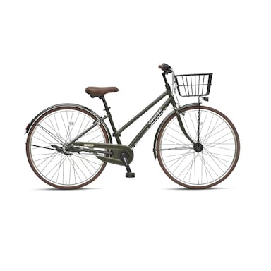 【自転車】《丸石サイクル》フリーパワー アミティ 27型 内装3段 S502 カーキ(販売終了)