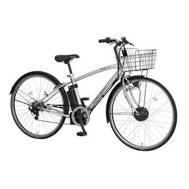 【自転車】《丸石サイクル》ビュー スポルティーボ 27クロスアシスト 7段変速 W600 シルバー(販売終了)