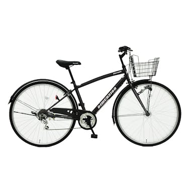 【自転車】《丸石サイクル》ディメンションクロスHD 27インチ 外装6段 ブラック