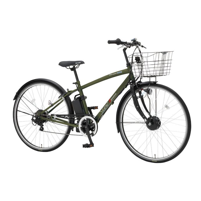 【自転車】《丸石サイクル》電動アシスト自転車 277「スポルティーボ」27インチ グリーン(販売終了)